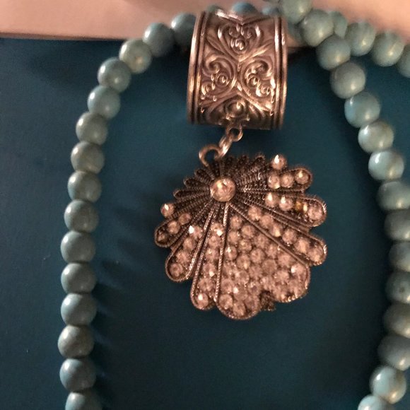 Necklace Enhancer or Scarf Jewelry - Picture 2 of 2